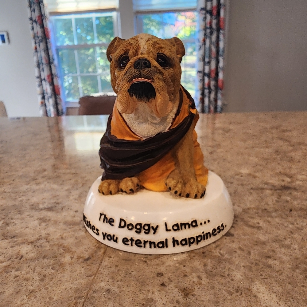 Doggy Lama wisdom figure ***